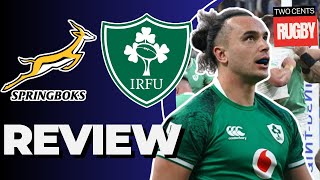 Springboks v Ireland Game 2 Review  July Rugby Tests 2024 [upl. by Mckeon]