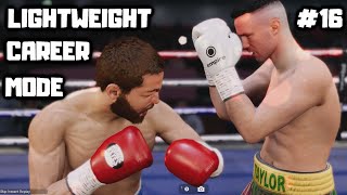 Ep16 Undisputed Boxing Career Mode  Undisputed Difficulty [upl. by Giarg]