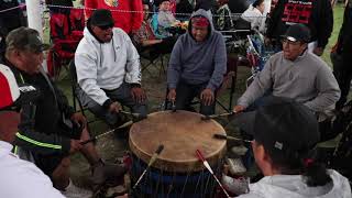 Battling Horse at Swan Lake First Nation Pow Wow 2021 [upl. by Ettedranreb856]