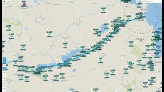 2024 Oshkosh AirVenture Arrivals Time Lapse [upl. by Adrian]