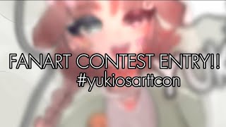 Fanart contest entry 1yuki0o1 yukiosarttcon [upl. by Norihs907]