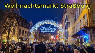 Weihnachtsmarkt Straßburg 2023 [upl. by Suzetta]