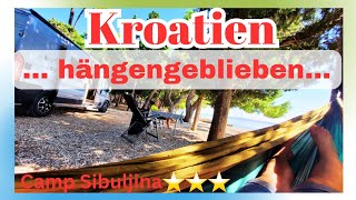 Kroatien mit dem Wohnmobil Camp Šibuljina Tribanj kroatien frischluftvans campingmithund [upl. by Rebecka294]