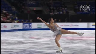 Kaori Sakamoto 坂本花織  2023 Skate Canada SP CBC [upl. by Blynn]