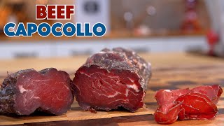 Dry Cured Beef Tenderloin Capocollo  How To Dry Cure Meat  Glen And Friends Cooking [upl. by Marcelle]