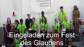 Eingeladen zum Fest des Glaubens  ÖChor 2023 [upl. by Anaicul]