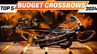 Top 5 BEST Budget Crossbow You can Buy Right Now 2024 [upl. by Adnara826]