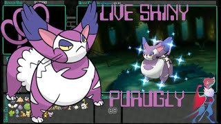 Live Shiny Purugly on 69 Dex Nav Chain  Omega Ruby [upl. by Bazar]