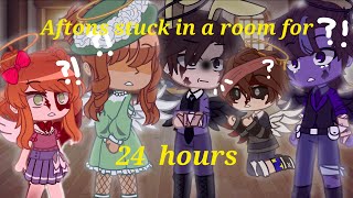 Aftons stuck in a room for 24hrs aftonfamilygacha [upl. by Nylarac795]