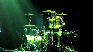 Travis Barker  Bombs Over Baghdad Outkast Cover LIVE  Gramercy Theatre NYC [upl. by Anirdnaxela]