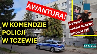 W tczewskiej komendzie Policji doszło do absurdalnego braku poszanowania obywatela Upokorzyli 205 [upl. by Eenhpad186]