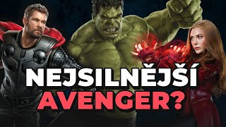 TOP 10 Nejsilnějších Avengerů z MCU [upl. by Corina629]