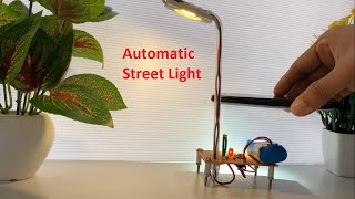 Automatic street light Using NPN Transistor BC547 Full Making Project1 science ataltinkeringlab [upl. by Cilka]