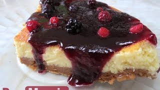 Tarta de Queso con Frutos Rojos  Video 100 [upl. by Ahsiema]