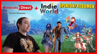 YAKUZA en SWITCH DLC SEA OF STARS y MÁS  Direct Partner Showcase  Indie World OPINIÓNRESUMEN [upl. by Cesaro]