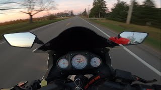 Top Speed Run  2011 Kawasaki Ninja 250R SE [upl. by Elman329]