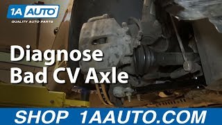 How To Replace Front CV Axles 0717 Chevy Silverado [upl. by Schlesinger]