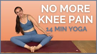 Yoga for Knee Strengthening ✨ Stop Knee Pain [upl. by Olonam]