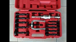 Blind Hole Bearing Puller  SacaExtractor Rolamentos interiores [upl. by Lennad867]