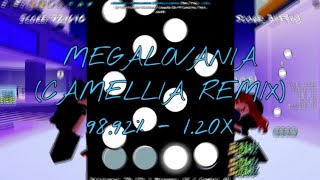 MEGALOVANIA CAMELLIA REMIX  120X 9892 [upl. by Cartan5]