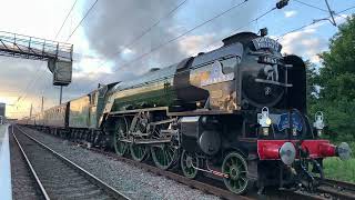 Tornado 60163 departing Newark Northgate 2019 [upl. by Tneicniv663]