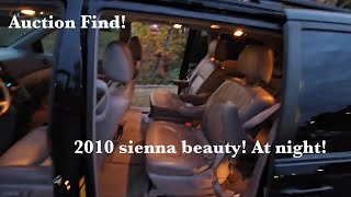 Auction find 2010 Toyota Sienna limited POV walk around test drive almost a quarter million miles [upl. by Rebak]