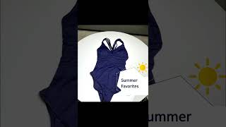 Perfect Affordable and Flattering Swimsuit  Over 50 [upl. by Nomead742]