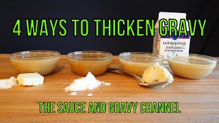 4 Ways to Thicken Gravy  How to Thicken Gravy for Thanksgiving  Thanksgiving Gravy  Gravy Recipe [upl. by Martreb460]