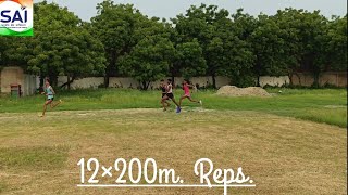 200M Repetition workoutImprove your Endurance Speed [upl. by Assennej218]