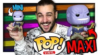 THANOS GÉANT VS MINI THANOS  FUNKO POP COLLECTION [upl. by Argyres]