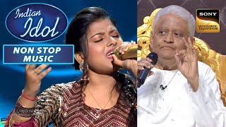 Tere Mere पर Arunita की Voice Pyarelal जी को लगी Perfect  Indian Idol Season 12  Non Stop Music [upl. by Vena184]