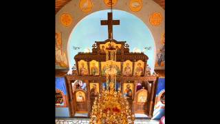 Nebeska Liturgija Divine Liturgy Svetog vladike Nikolaja Velimirovića u izvođenju oca Voje Bilbije [upl. by Dall141]