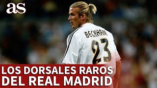 De la elección de Beckham al heredero del 7 los dorsales más raros del Real Madrid  Diario AS [upl. by Ettevahs765]