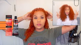 Dye Copper Hair Color Tutorial [upl. by Marlena]