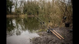 Nick Helleur Carp Fishing with the new Riot Rods [upl. by Eimmac583]