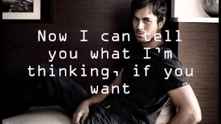 Enrique iglesias 3 letters lyrics [upl. by Vierno]