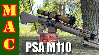 PSA Clone M110 rifle  This is crazy [upl. by Arrac]