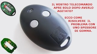 Come programmare un telecomando per cancello universale a codice fisso 43392 MHz  Patabit [upl. by Tobe]