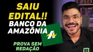 Concurso BASA  Análise Edital Banco da Amazônia  Oportunidade ÚNICA Para Carreira Bancária [upl. by Buckingham911]