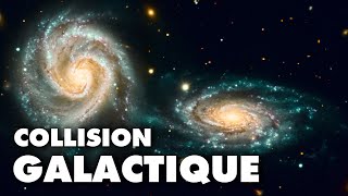 Collision galactique quand la voie lactée fusionnera avec Andromède [upl. by Tarton]