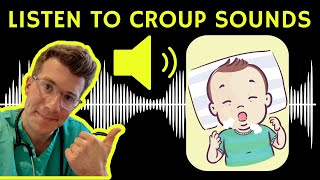 Doctor explains Croup with real example of Croup sounds  Barking Cough in children [upl. by Brit]