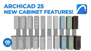 Explore the New Archicad 25 Casework Objects [upl. by Akino351]