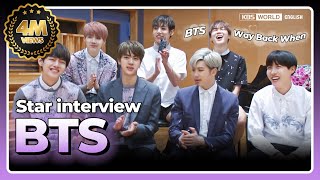 Star interview BTS 방탄소년단 [upl. by Naihs652]