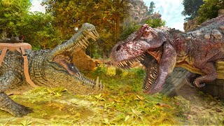 THE DEINOSUCHUS HAS ARRIVED  ARK THE CENTER [upl. by Yttel]