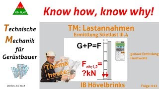 IB HövelbrinksTMfGBIII4Ermittlung der Stiellast [upl. by Ydnirb]