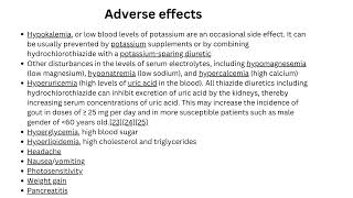 Hydrochlorothiazide amharic tutorial [upl. by Oicneserc558]