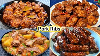 4 DELICIOUS PORK RIBS RECIPES  Kusina ni Lola [upl. by Mariande312]