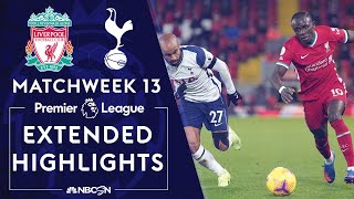 Liverpool v Tottenham Hotspur  PREMIER LEAGUE HIGHLIGHTS  12162020  NBC Sports [upl. by Ennagroeg]