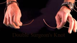 How to tie the double surgeons knot [upl. by Pesvoh]