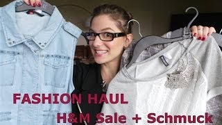 Fashion Haul  HampM  Knöchelring Tipp [upl. by Eimot518]